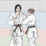 Tracey And Chloe Enjoy A Day Of Judo Together 013