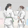 Tracey And Chloe Enjoy A Day Of Judo Together 020