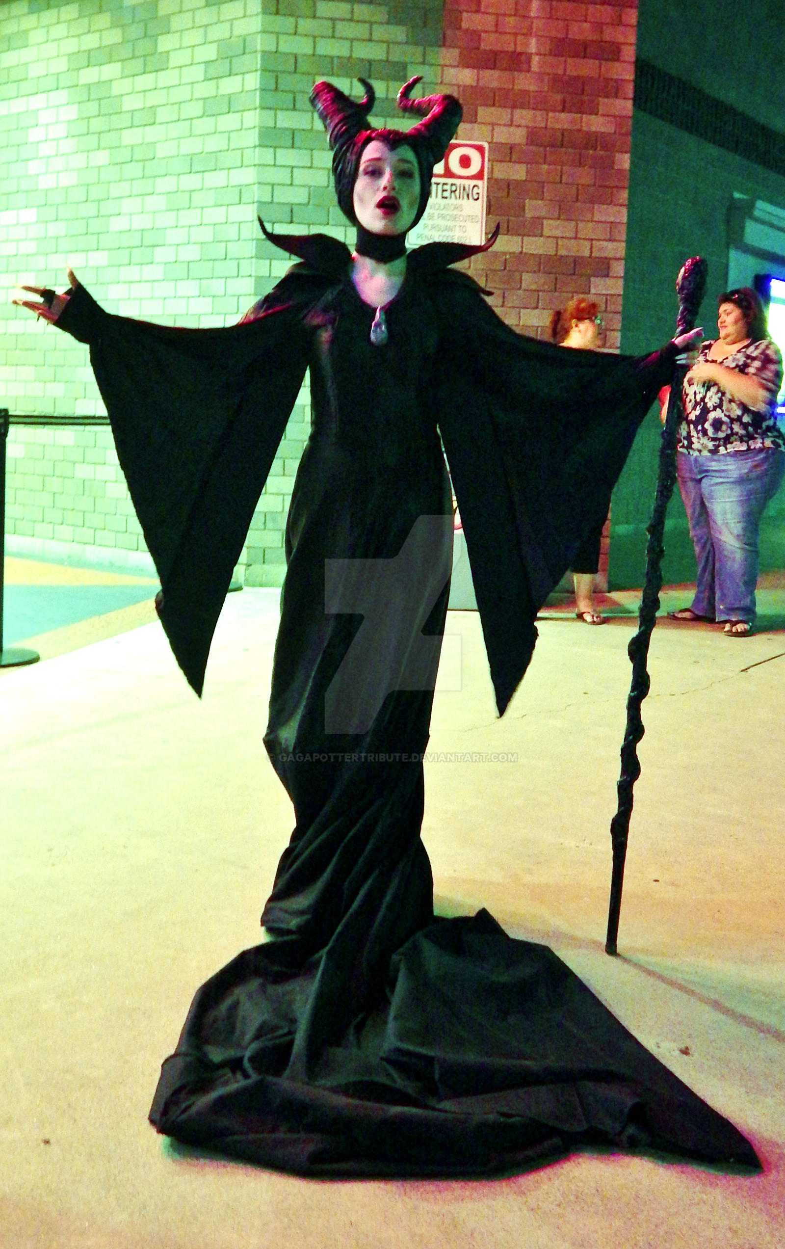 Maleficent Cosplay: Movie Premiere