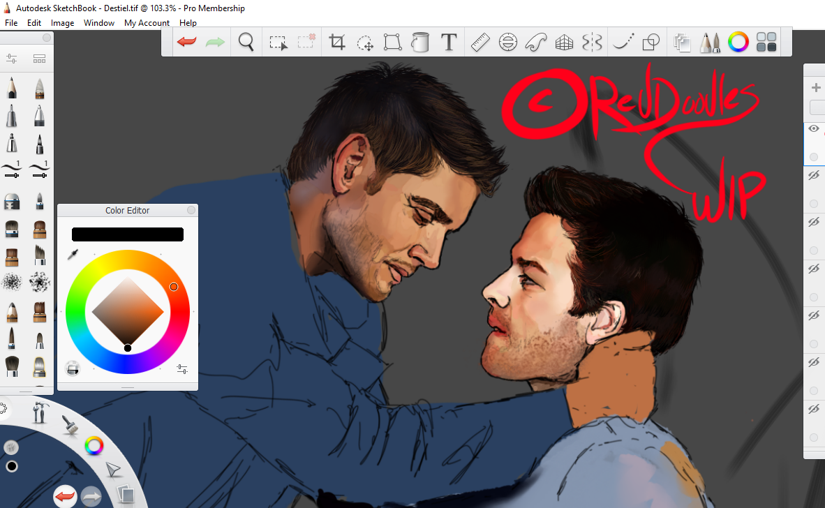 Destiel WIP 2