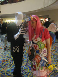 Dragon*Con 2012 Slendermane + Cupcakes cosplay