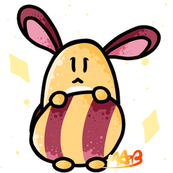 Shiny Sentret Gif! (Has Speedpaint!)