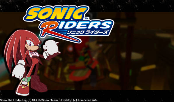 Sonic Riders Knuckles Desktop