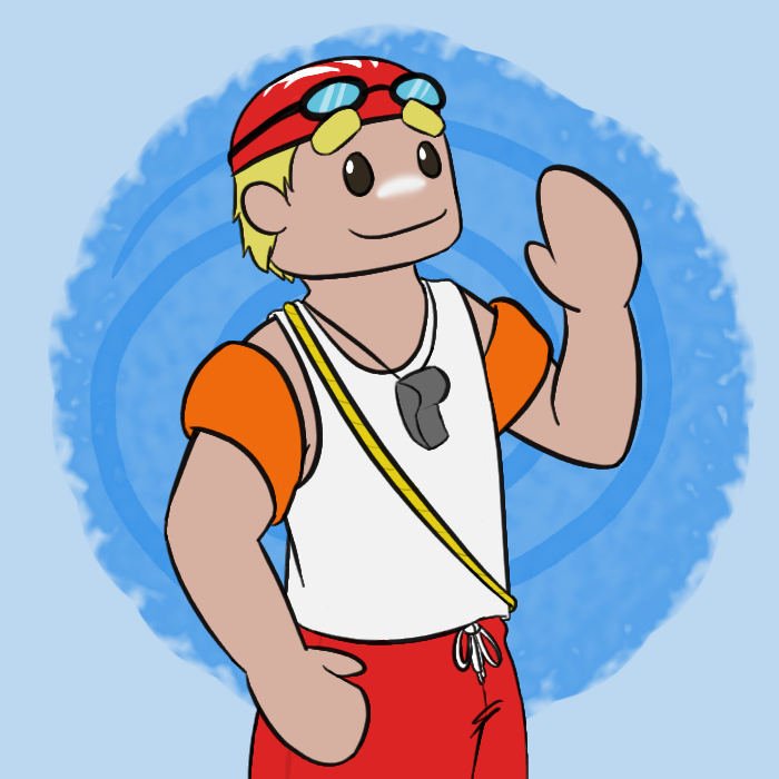 Lifeguard Meg Deviantart Flip the Lifeguard by Noobynewt on DeviantArt