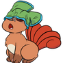 Vulpix in Swimming Trunks