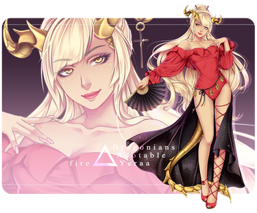 [closed] Dragonians Race: Adopt Auction OC 005