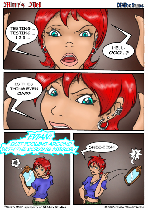 Mimir's Well - page 1 (colour)