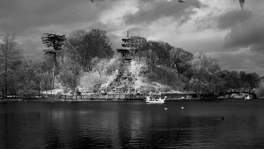 Peasholme Park. Infrared