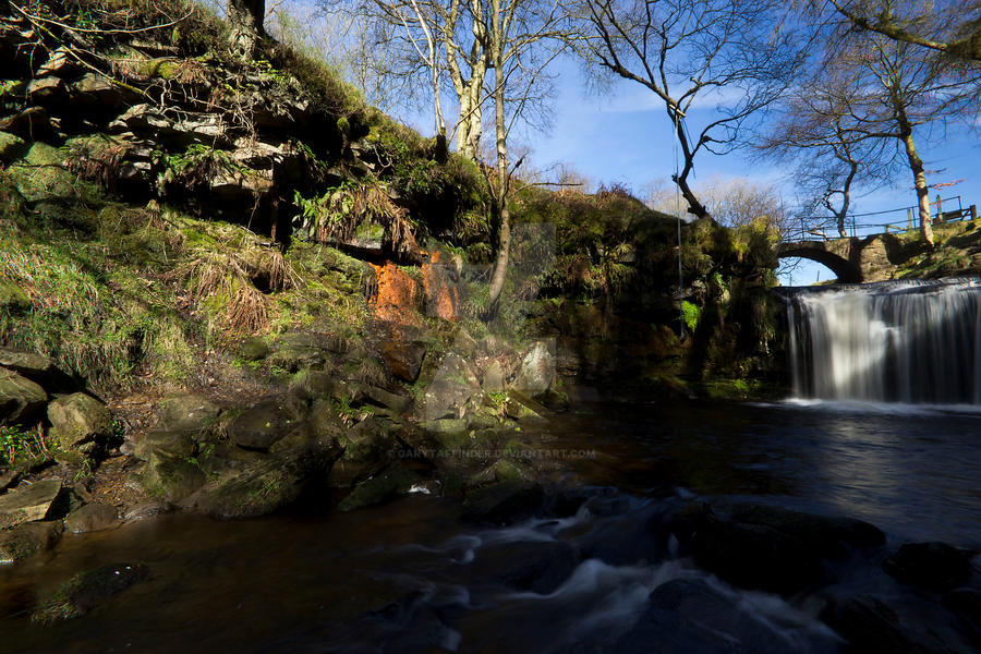 Lumb Falls near Hebden Bridge