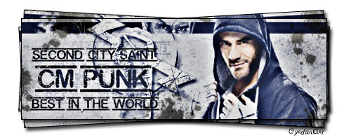 Blue CM Punk