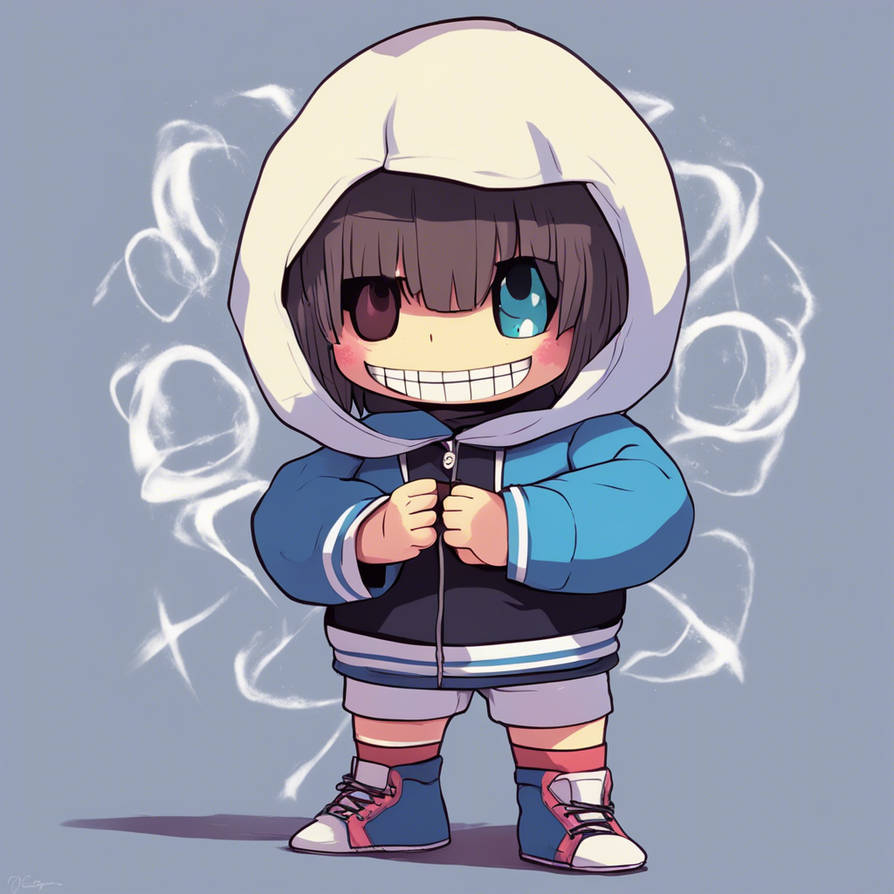 Frisk abraca o Sans e o Sans peida