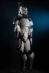 Clone Commander Wolfee Armor full 3d printed suit by andrewhitc