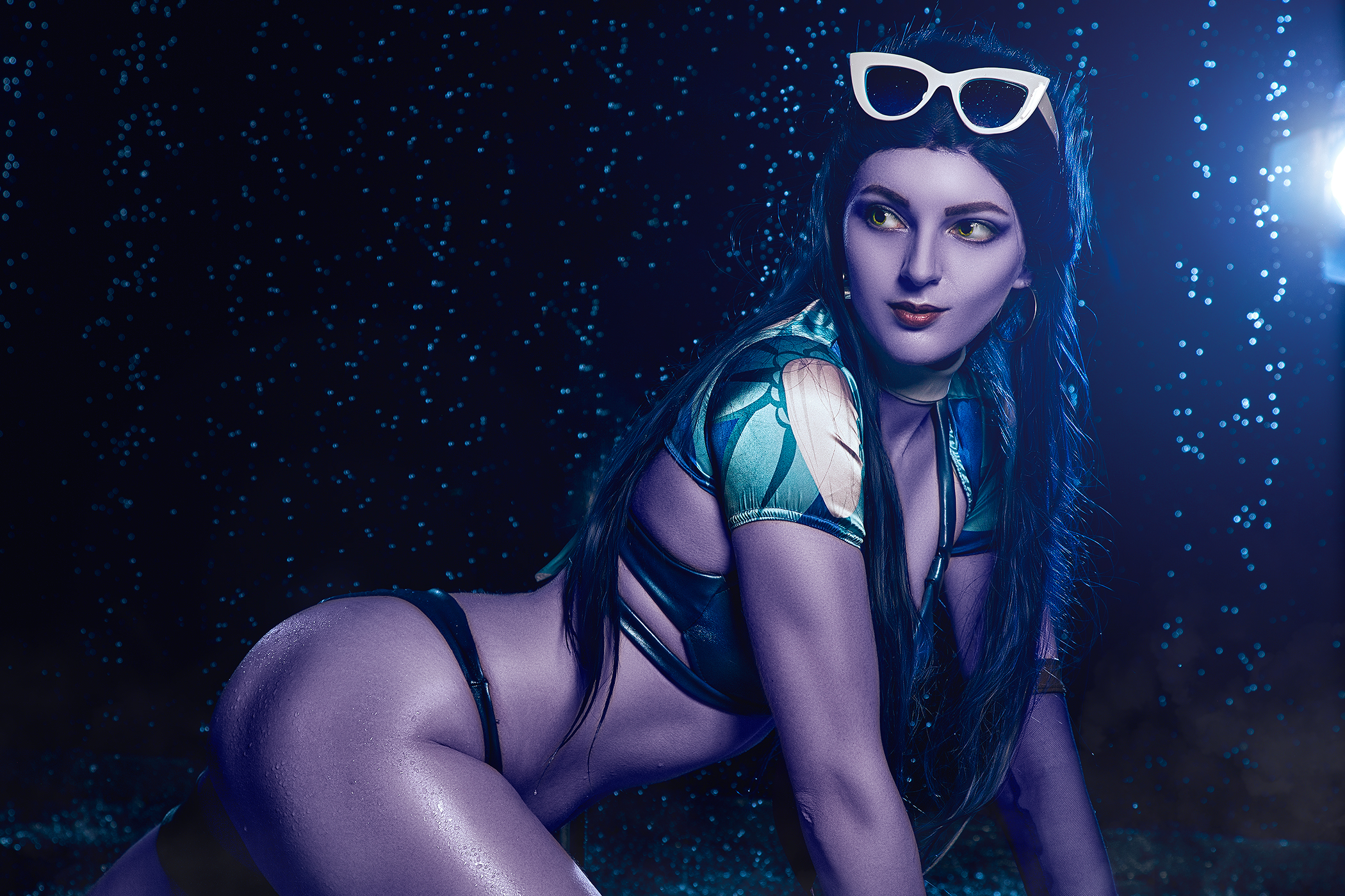 Overwatch - Widowmaker Bikini aqua shoot