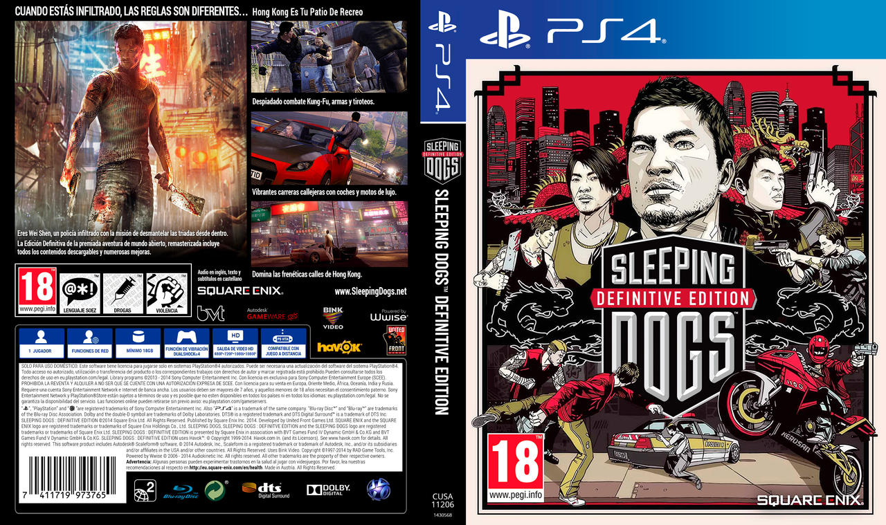 PS4 Sleeping Dogs by machinehead109 on DeviantArt