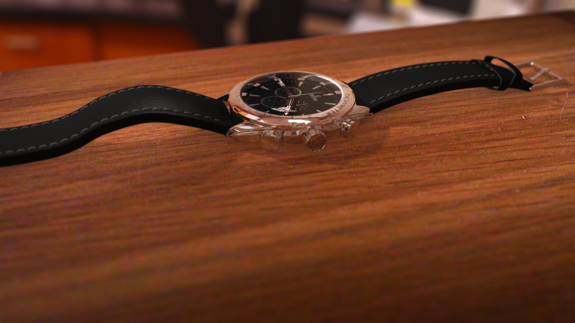 Rendered watch