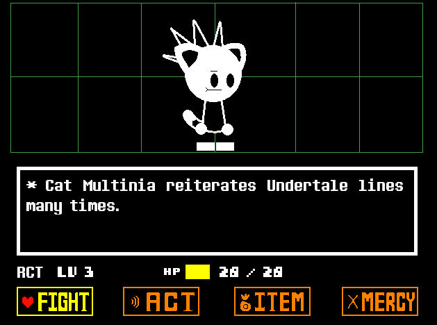 Undertale - Cat Multinia by beIlossom on DeviantArt