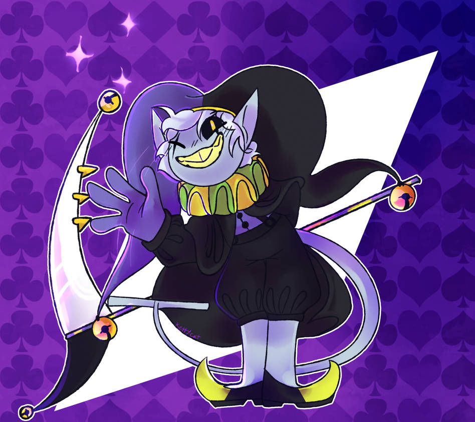 Jevil Deltarune by KettyCatFood on DeviantArt