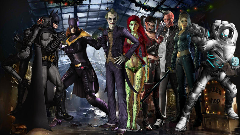 Arkham by KaArtBrasil on DeviantArt