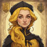 Portrait of Helga Hufflepuff