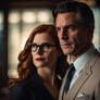 Portrait of Barbara Gordon and Bruce Wayne 3