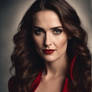 Portrait of Winona Ryder as Scarlet Witch
