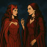 Melisandre meets the Scarlet Witch