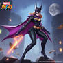 Batgirl in Marvel Rivals game style