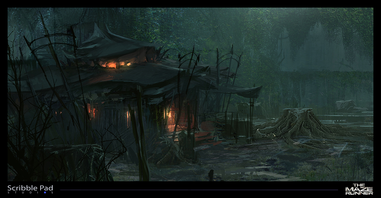 Hut Design The Maze Runner By ScribblePadStudios On DeviantArt