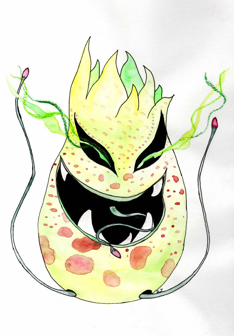 Demonic plant by Damjared92 on DeviantArt