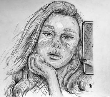 Portrait drawing #12