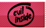 Evil Inside Stamp