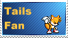 Tails Fan Stamp