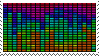 Pixel Mess Stamp