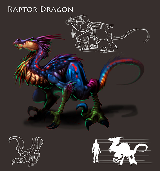Raptor Dragon by DOUGLASDRACO on DeviantArt
