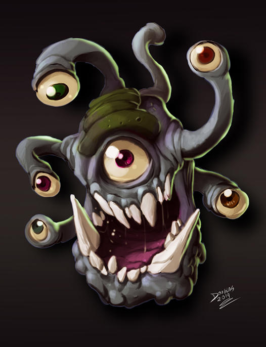 Human Beholder Beholder by DOUGLASDRACO on DeviantArt