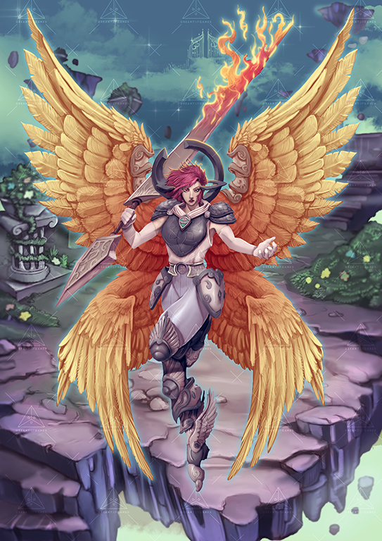 Solar Angel Singer Dreamt up games Solar Angel #2 by DOUGLASDRACO on DeviantArt