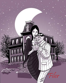 Gomez and Morticia Addams