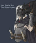 Drizzt and Gwenhwyvar by DamonVonBohn
