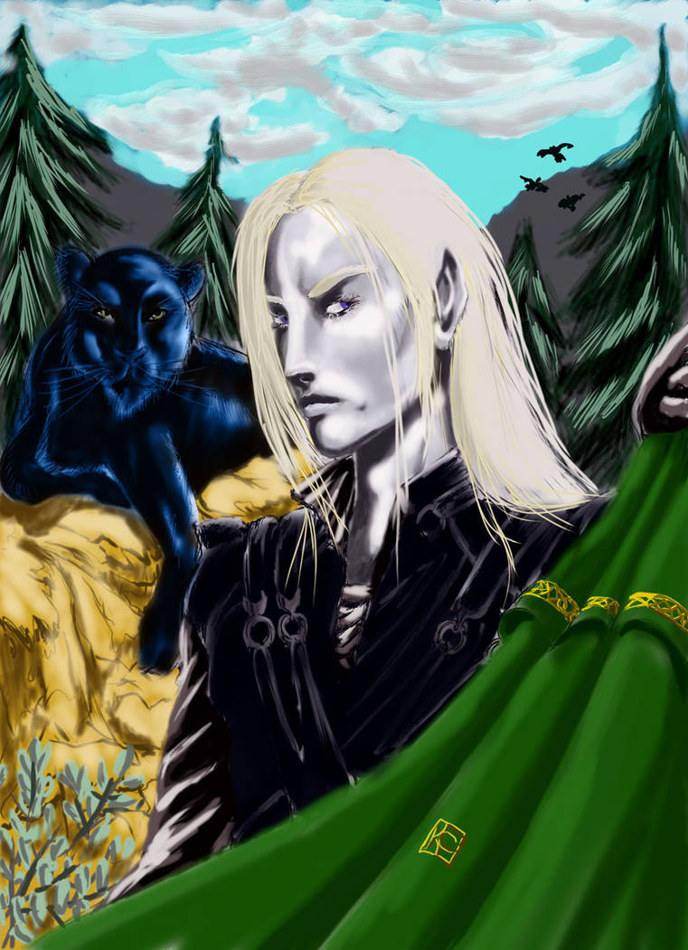 The Drow Ranger by DamonVonBohn on DeviantArt