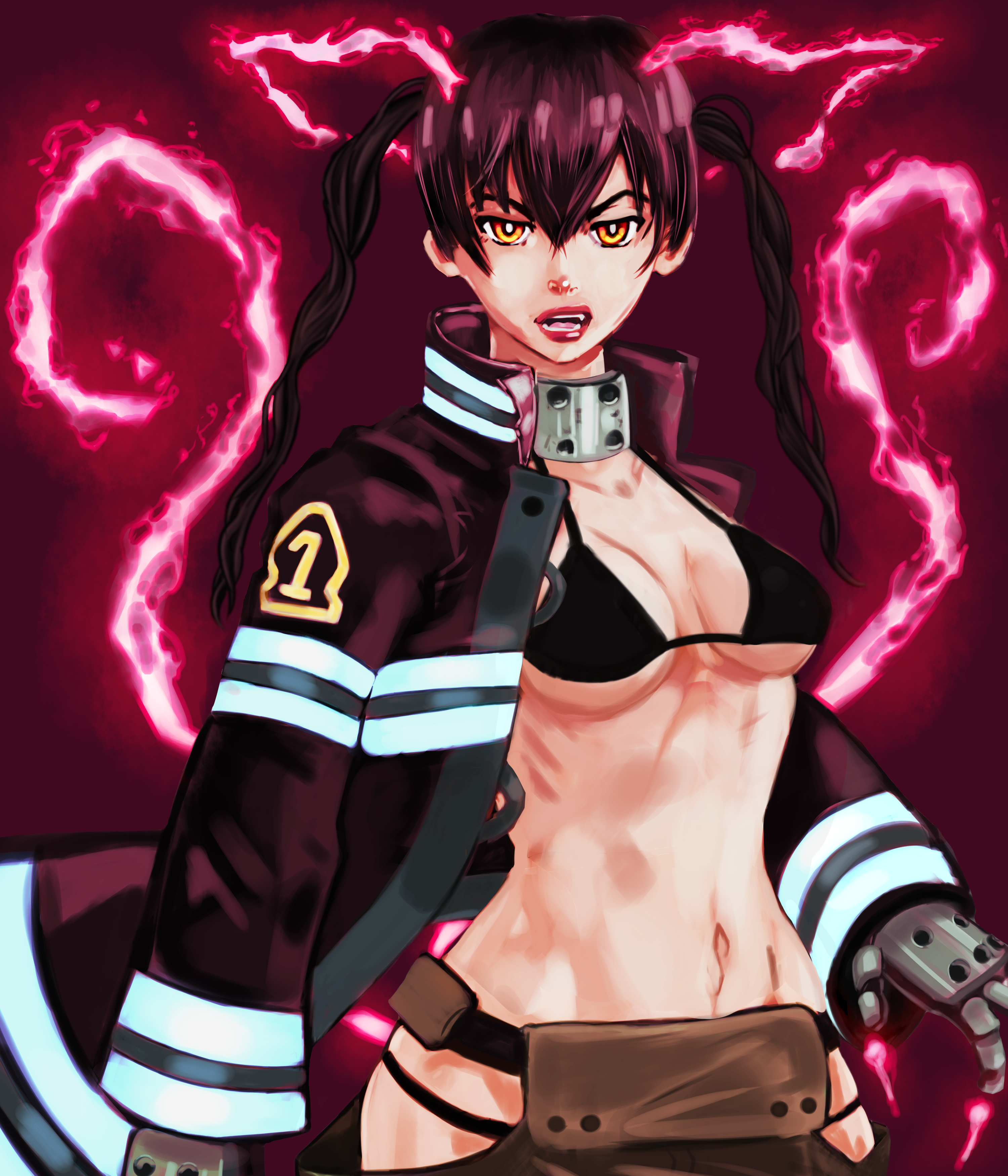 Tamaki Fire Force by DreadPunkk on DeviantArt