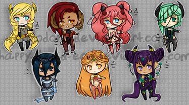 Deadly Sins Adopts Auction Ended