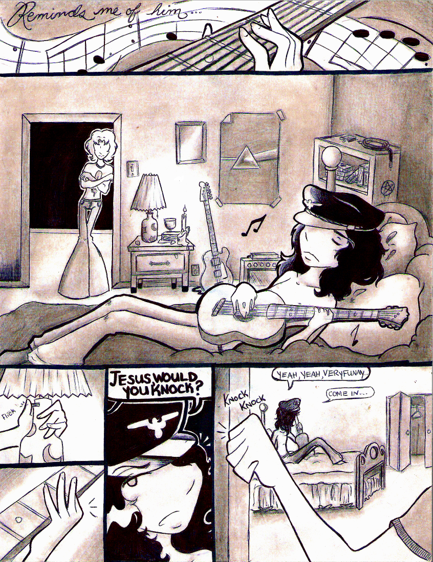 Led Zeppelin Comic Intro Page2