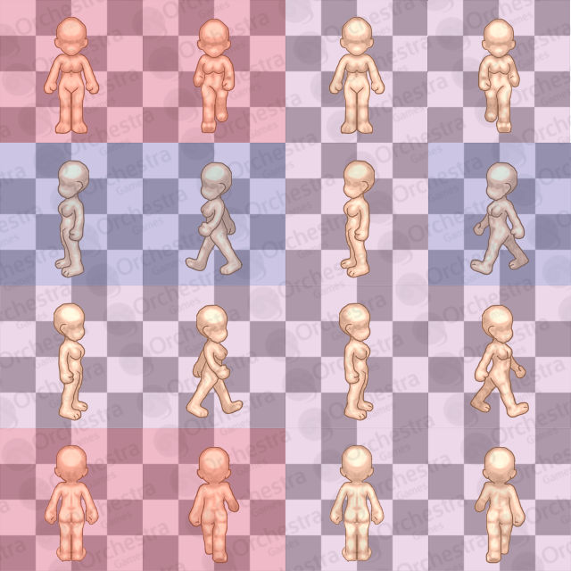 Deviantart Female Template Female B Template by arthmoeros on DeviantArt