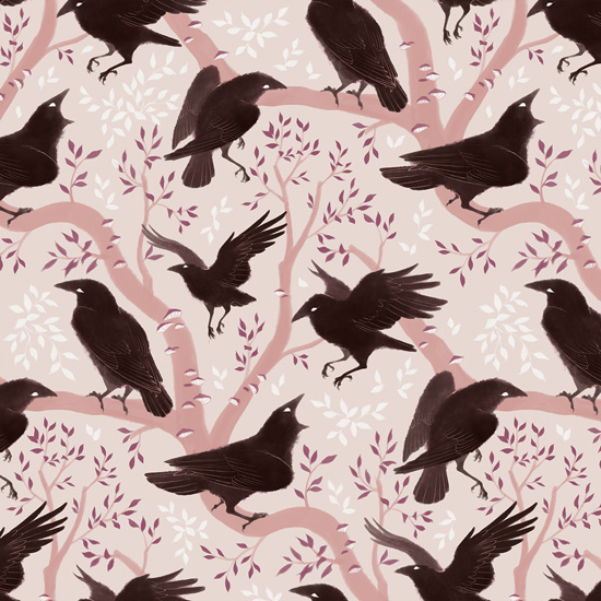 Triangle Crow Pattern Crow pattern by Rozenng on DeviantArt