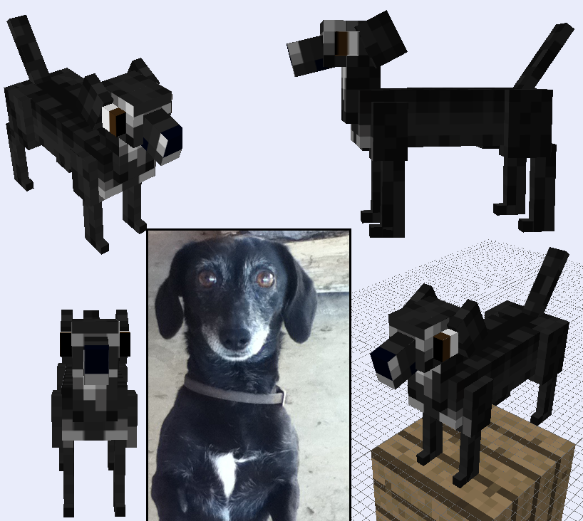 Dog [Pet Simulator X] Minecraft Mob Skin