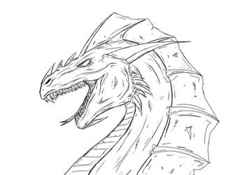 Dragon Lineart