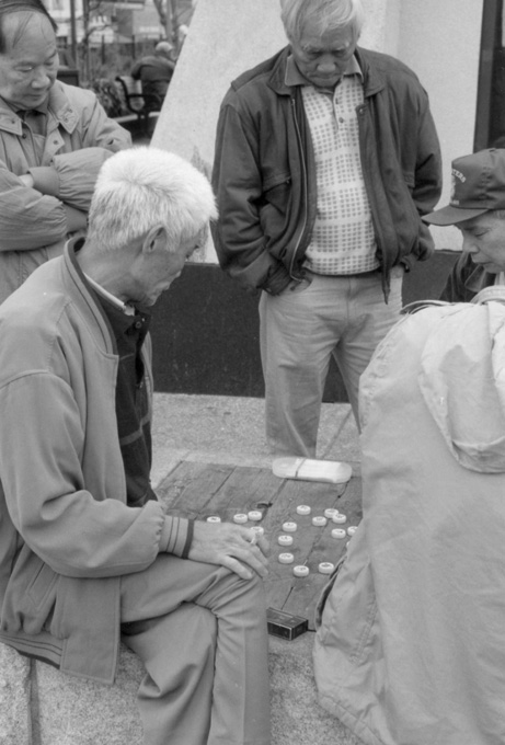 old man in china town