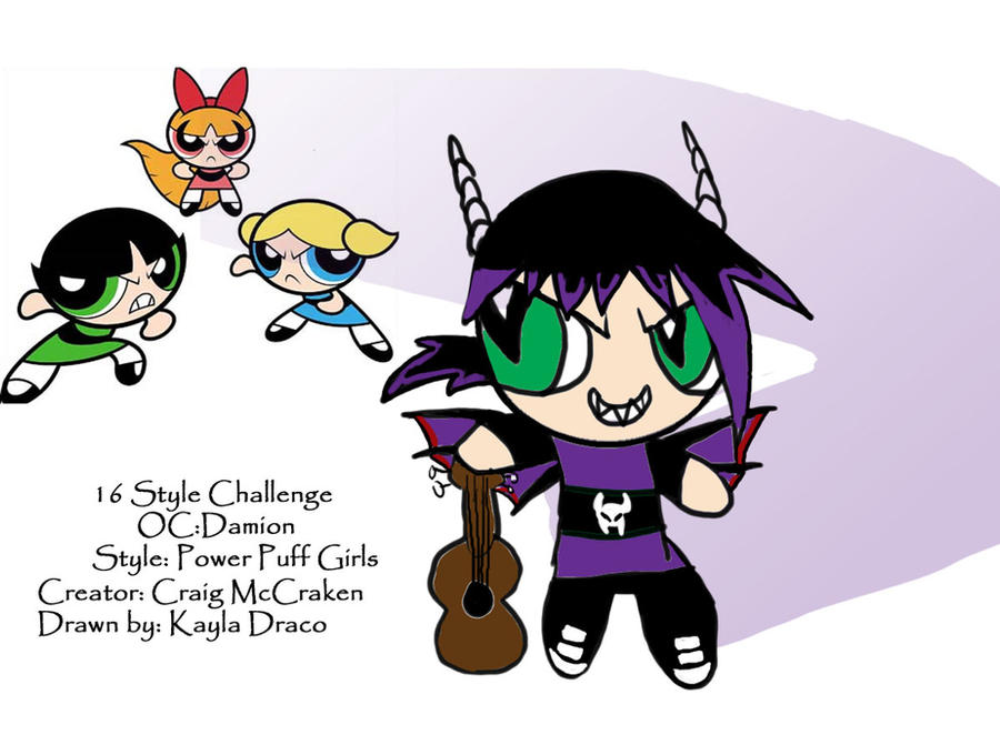 Powerpuff Style. Deviantart 16 styles: Style 2, PowerPuff by DracoDreamsArt on DeviantArt