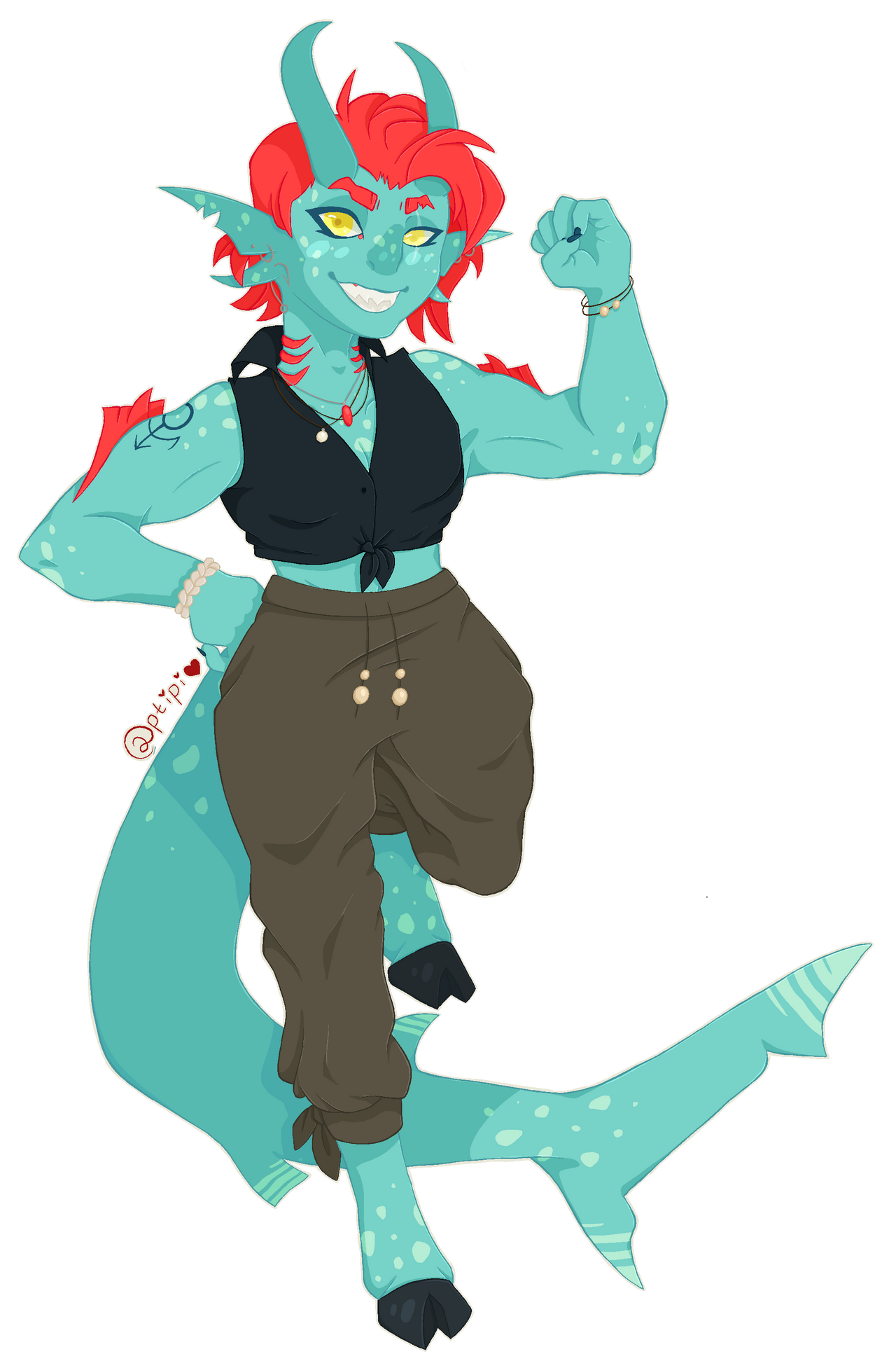 She Could Beat Me Up by Ptipi on DeviantArt