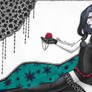 ORIGINAL ART (A4) - ''A LITTLE BIT OF LACE''